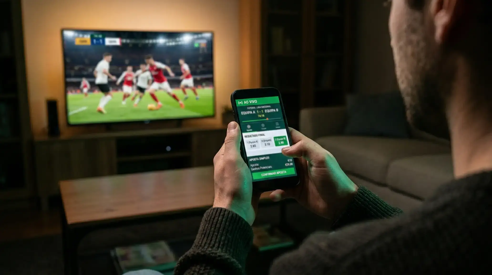 Apostas ao vivo em Portugal com live betting